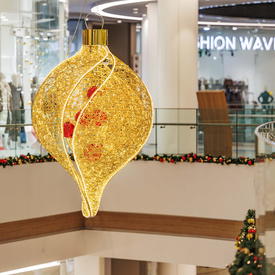 подвесная декорация в Каширской Плазе 2026